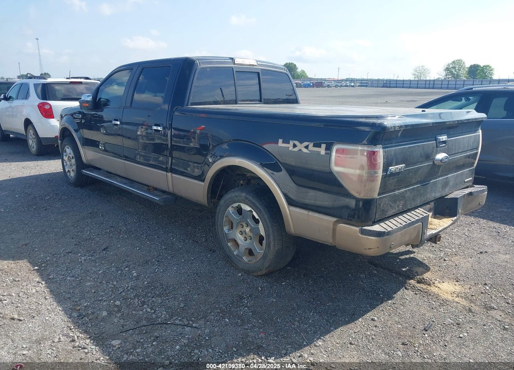 2011 FORD F-150 LARIAT VIN: 1FTFW1EF6BFA17347
