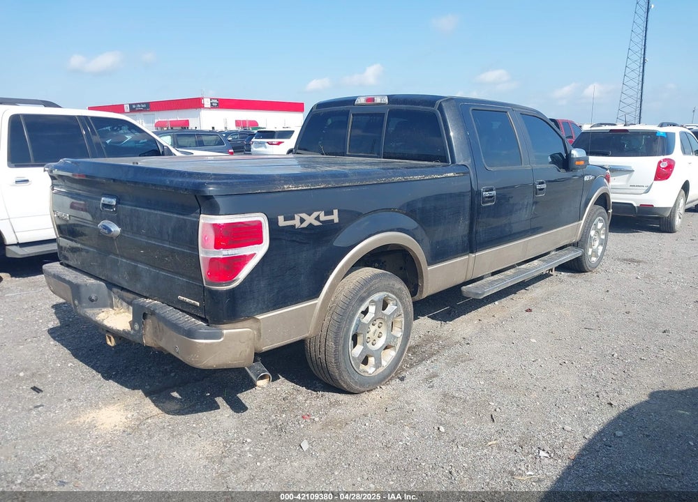 2011 FORD F-150 LARIAT VIN: 1FTFW1EF6BFA17347