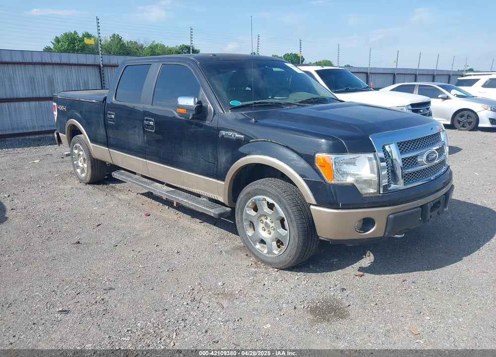 2011 FORD F-150 LARIAT VIN: 1FTFW1EF6BFA17347