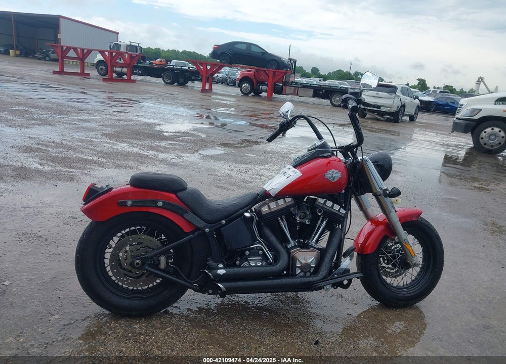 2013 HARLEY-DAVIDSON FLS VIN: 1HD1JRV1XDB051585
