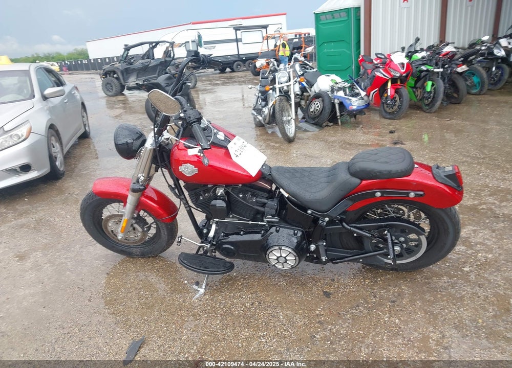 2013 HARLEY-DAVIDSON FLS VIN: 1HD1JRV1XDB051585