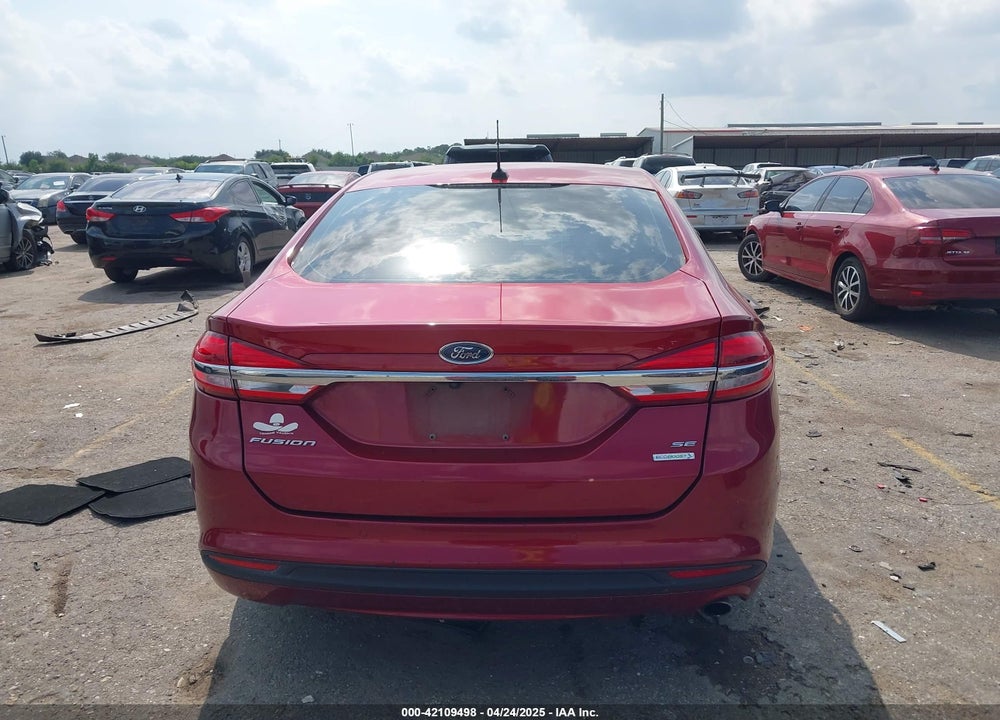 2018 FORD FUSION SE VIN: 3FA6P0HD3JR136434