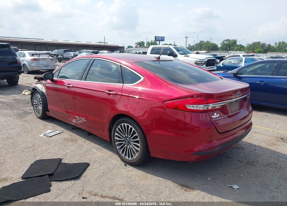 2018 FORD FUSION SE VIN: 3FA6P0HD3JR136434