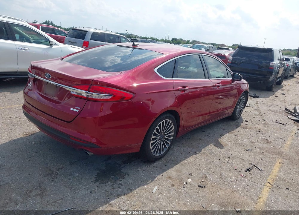 2018 FORD FUSION SE VIN: 3FA6P0HD3JR136434