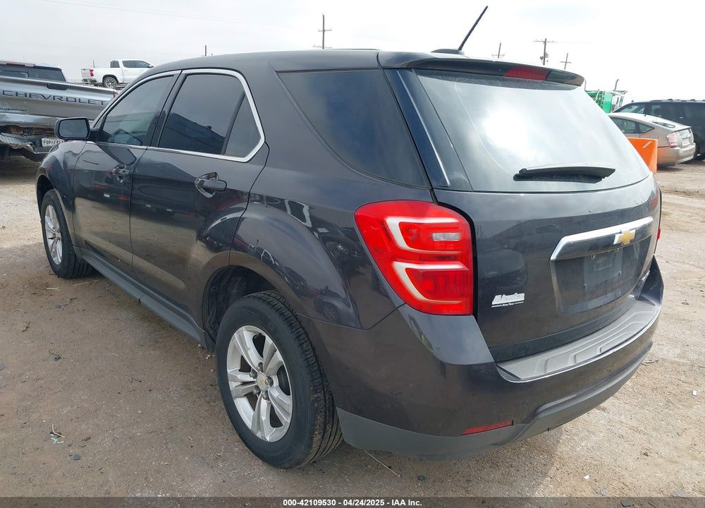 2016 CHEVROLET EQUINOX VIN: 2GNALBEK0G6227554