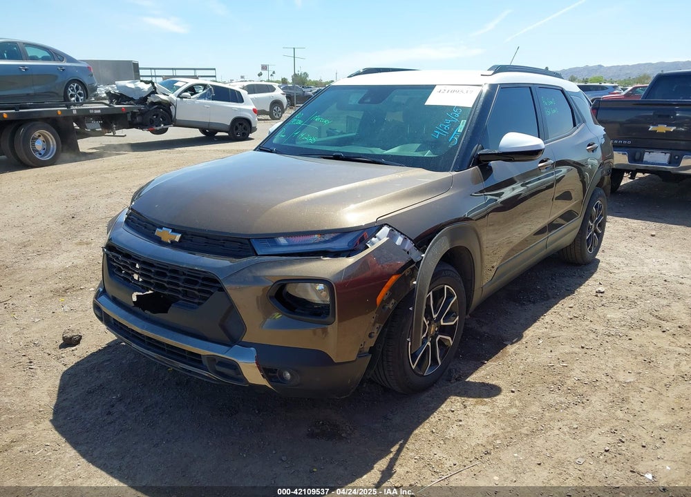 2022 CHEVROLET TRAILBLAZER VIN: KL79MVSL3NB056328