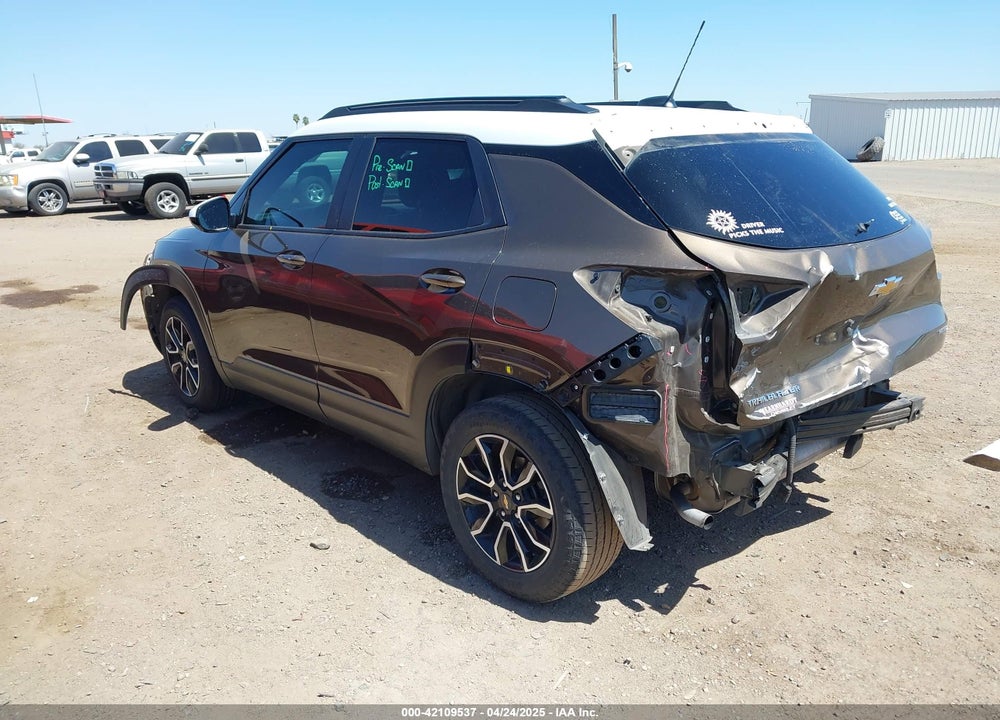 2022 CHEVROLET TRAILBLAZER VIN: KL79MVSL3NB056328