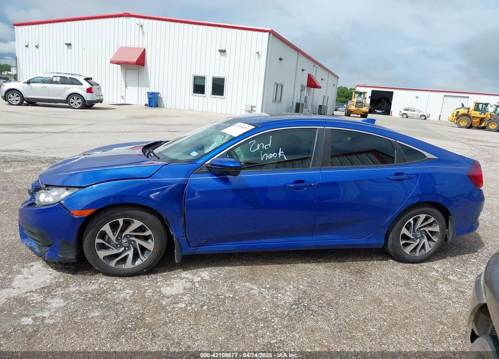 2017 HONDA CIVIC EX VIN: 19XFC2F75HE081307
