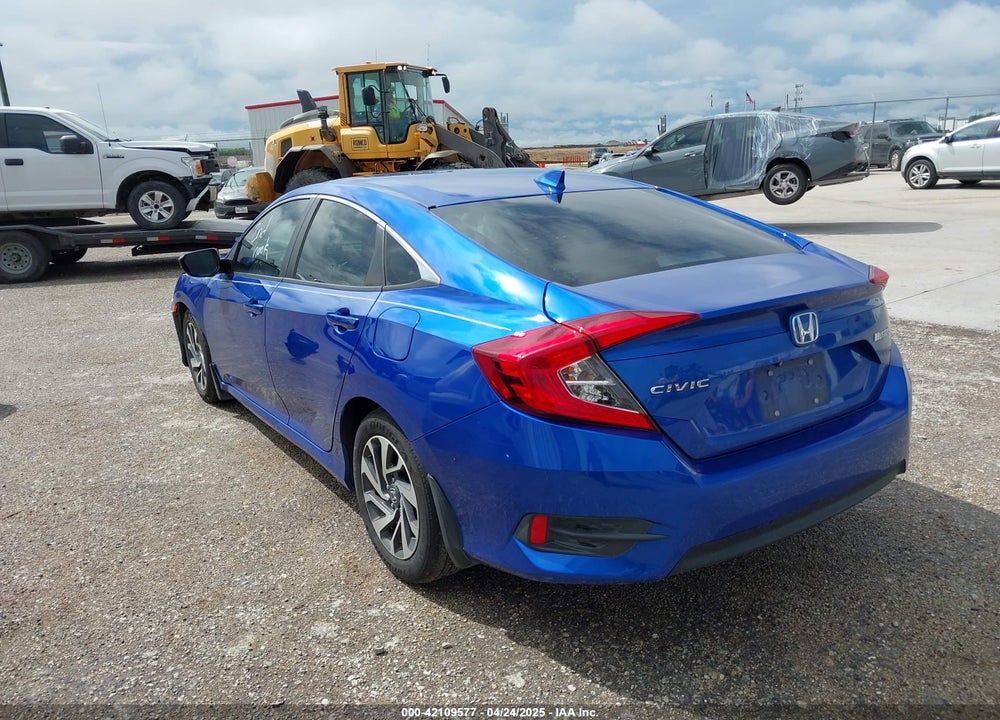 2017 HONDA CIVIC EX VIN: 19XFC2F75HE081307