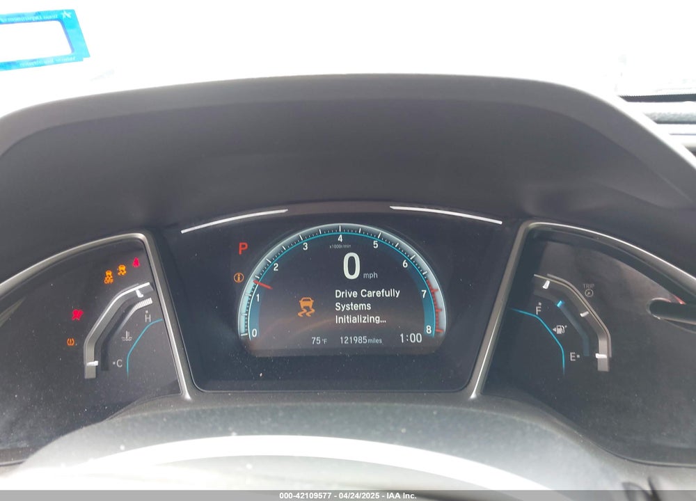 2017 HONDA CIVIC EX VIN: 19XFC2F75HE081307