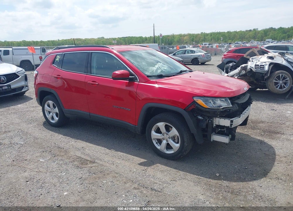2020 JEEP COMPASS LATITUDE 4X4 VIN: 3C4NJDBB1LT135570