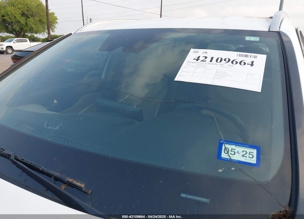 2021 HYUNDAI SANTA FE SEL VIN: 5NMS24AJ8MH365968