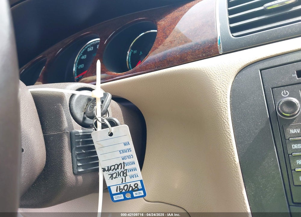 2011 BUICK LUCERNE CXL PREMIUM VIN: 1G4HJ5EM4BU111540