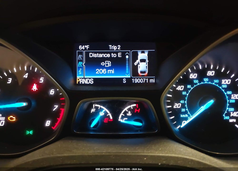2016 FORD ESCAPE VIN: 1FMCU9GX6GUC08682
