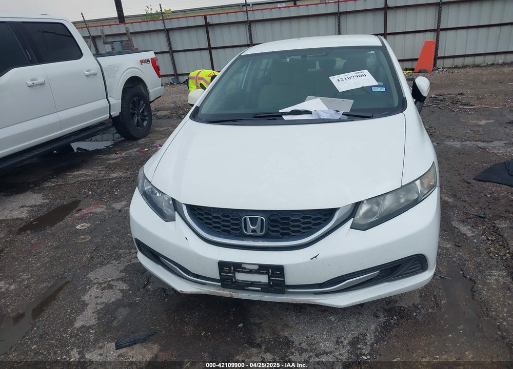 2015 HONDA CIVIC LX VIN: 19XFB2F51FE082064
