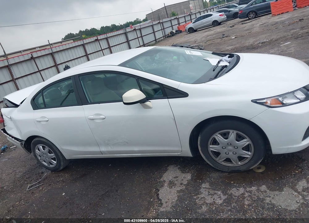 2015 HONDA CIVIC LX VIN: 19XFB2F51FE082064