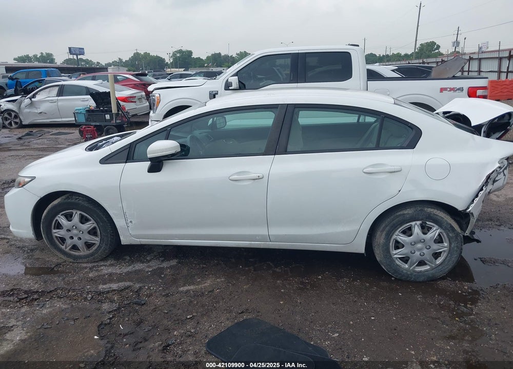 2015 HONDA CIVIC LX VIN: 19XFB2F51FE082064