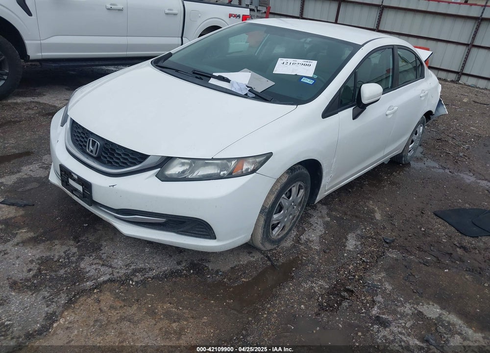 2015 HONDA CIVIC LX VIN: 19XFB2F51FE082064