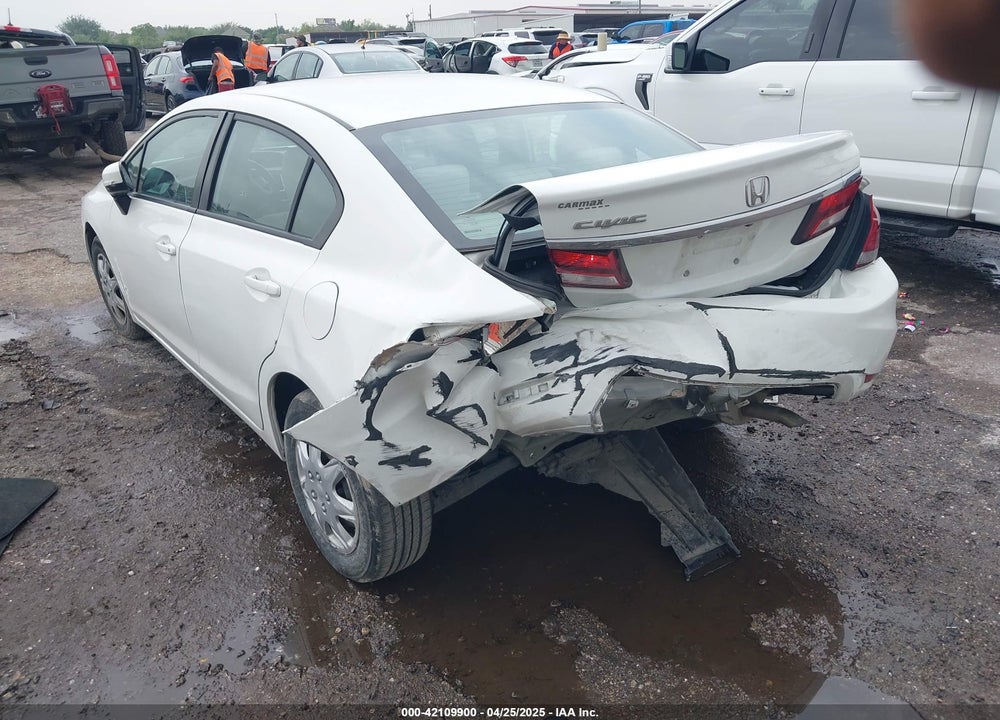 2015 HONDA CIVIC LX VIN: 19XFB2F51FE082064
