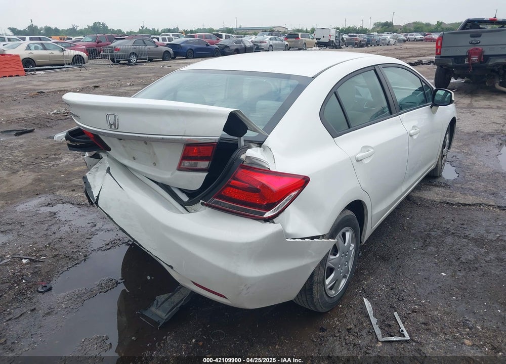 2015 HONDA CIVIC LX VIN: 19XFB2F51FE082064
