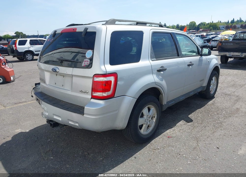 2008 FORD ESCAPE XLT VIN: 1FMCU93168KA42503
