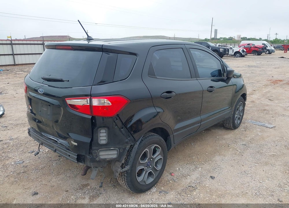 2019 FORD ECOSPORT S VIN: MAJ3S2FE4KC288862