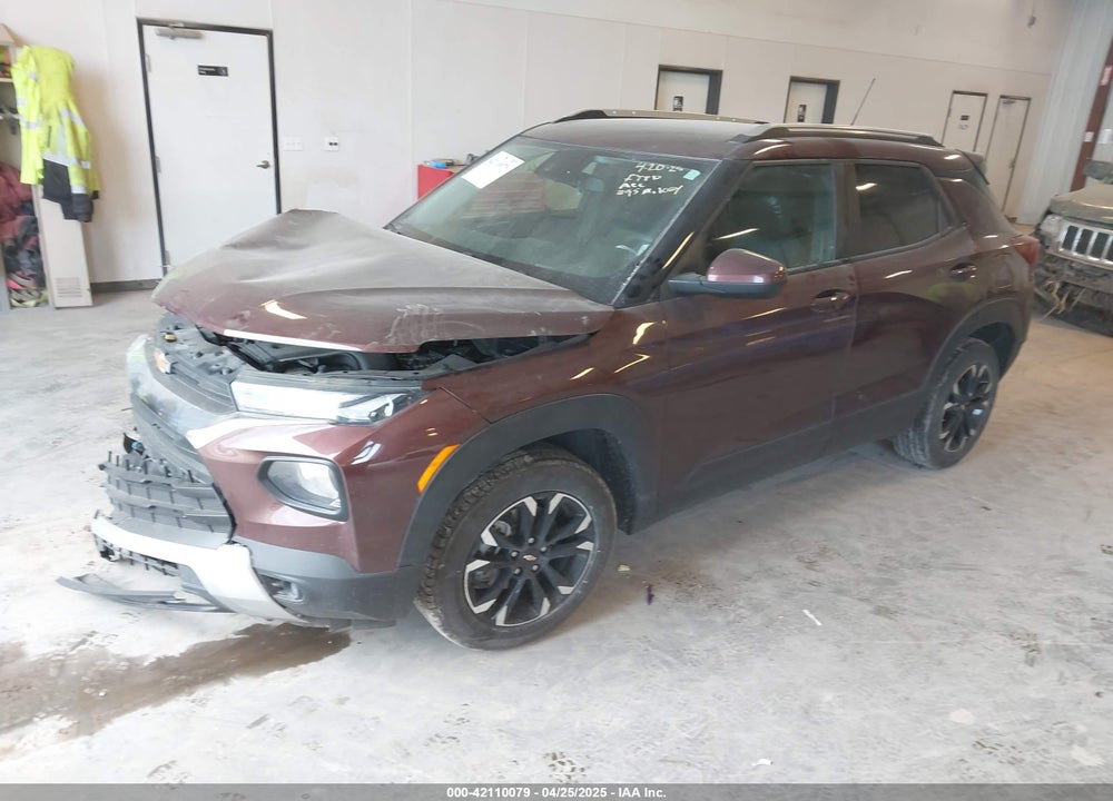 2022 CHEVROLET TRAILBLAZER AWD LT VIN: KL79MRSL2NB009024
