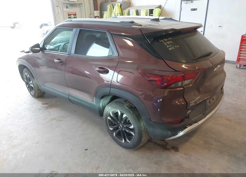 2022 CHEVROLET TRAILBLAZER AWD LT VIN: KL79MRSL2NB009024