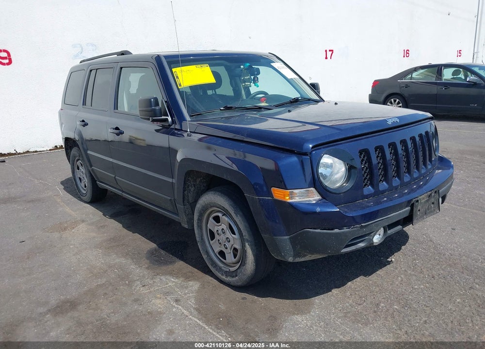 2017 JEEP PATRIOT SPORT 4X4 VIN: 1C4NJRBB5HD165357