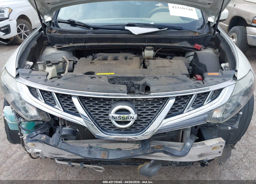 2011 NISSAN MURANO VIN: JN8AZ1MW7BW159147