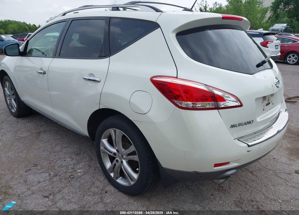 2011 NISSAN MURANO VIN: JN8AZ1MW7BW159147