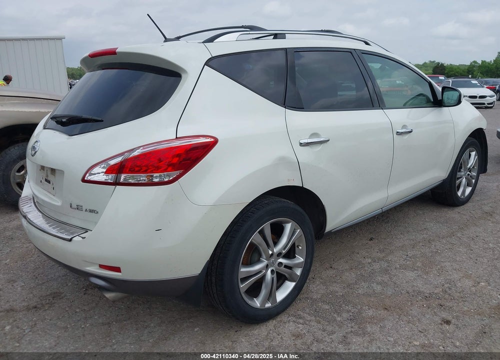 2011 NISSAN MURANO VIN: JN8AZ1MW7BW159147