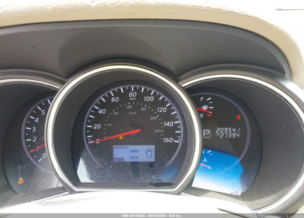 2011 NISSAN MURANO VIN: JN8AZ1MW7BW159147