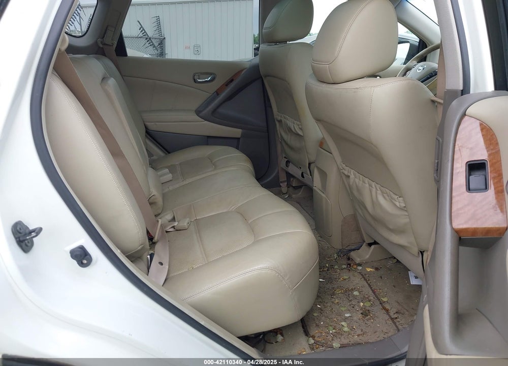 2011 NISSAN MURANO VIN: JN8AZ1MW7BW159147