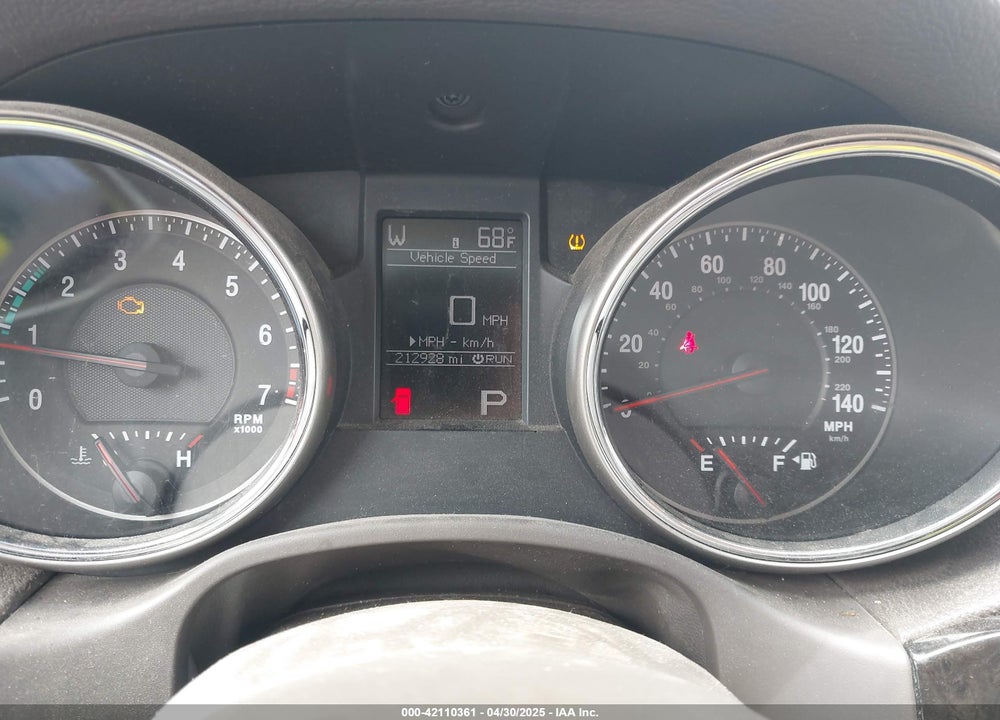 2012 JEEP GRAND CHEROKEE VIN: 1C4RJFAG4CC353203
