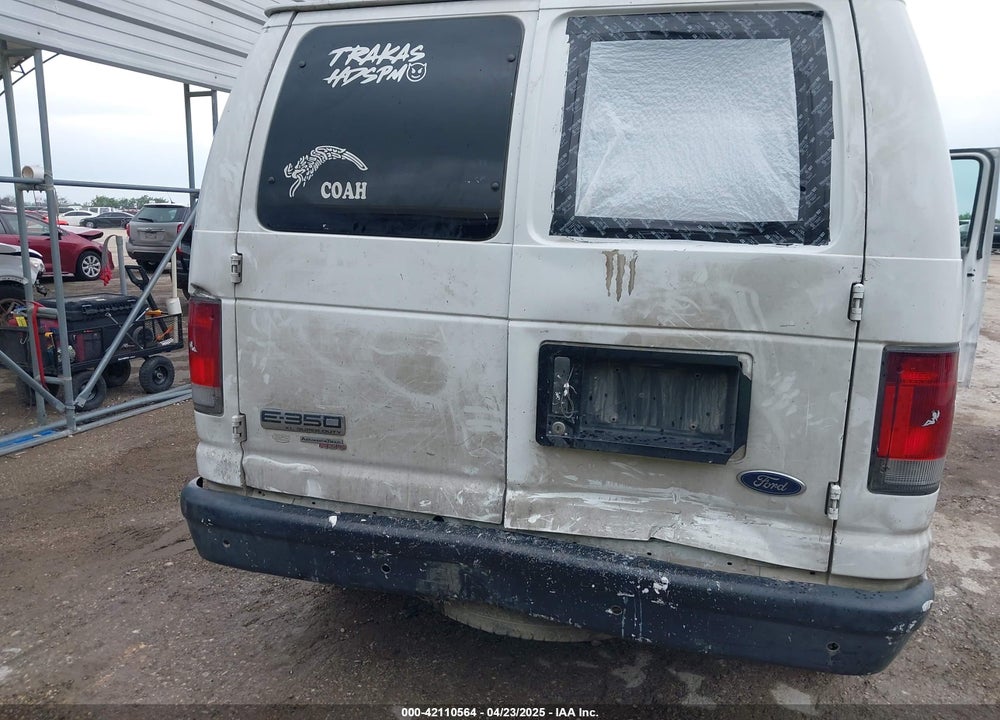 2008 FORD E-350 SUPER DUTY XL/XLT VIN: 1FBNE31L98DB23757