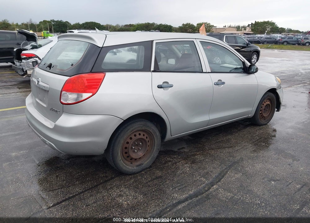2004 TOYOTA MATRIX STD VIN: 2T1KR32E74C211507