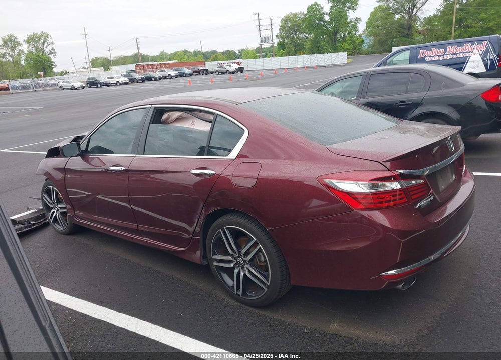 2017 HONDA ACCORD SPORT VIN: 1HGCR2F52HA192756