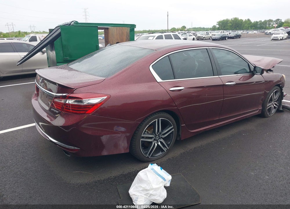 2017 HONDA ACCORD SPORT VIN: 1HGCR2F52HA192756