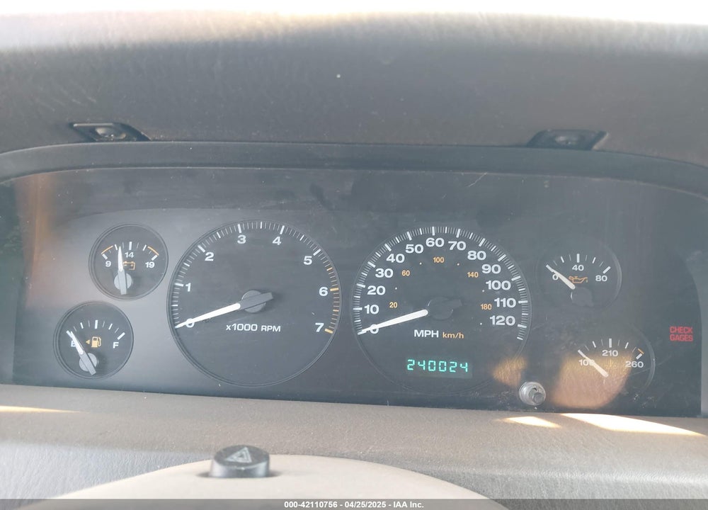 1999 JEEP GRAND CHEROKEE LAREDO VIN: 1J4G258SXXC612771