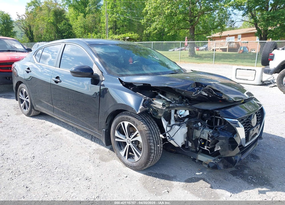 2020 NISSAN SENTRA SV XTRONIC CVT VIN: 3N1AB8CVXLY221851