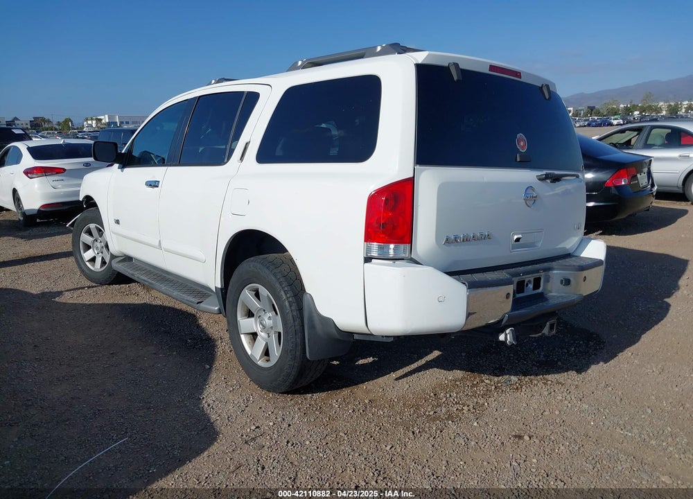 2005 NISSAN ARMADA LE VIN: 5N1AA08A35N734782