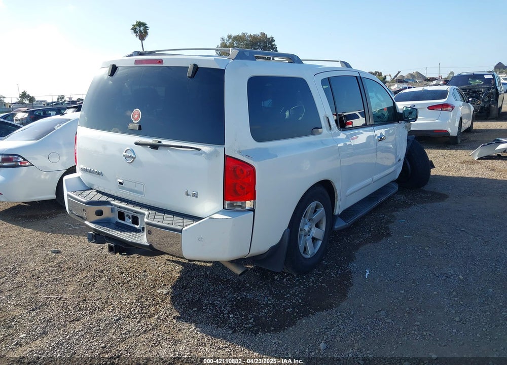 2005 NISSAN ARMADA LE VIN: 5N1AA08A35N734782