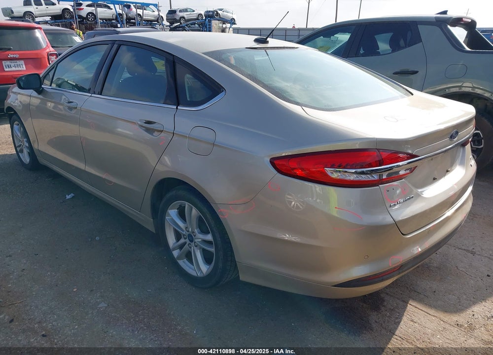 2018 FORD FUSION SE VIN: 3FA6P0HD6JR284836