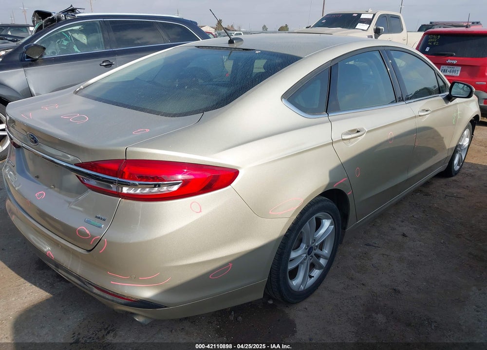 2018 FORD FUSION SE VIN: 3FA6P0HD6JR284836