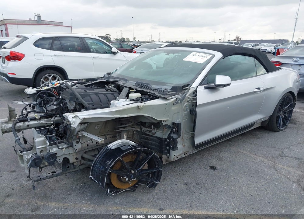 2016 FORD MUSTANG ECOBOOST PREMIUM VIN: 1FATP8UH7G5222335