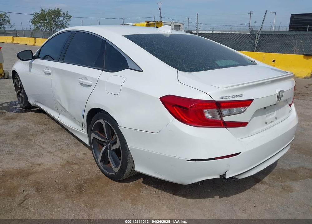 2018 HONDA ACCORD SPORT VIN: 1HGCV1F34JA026362