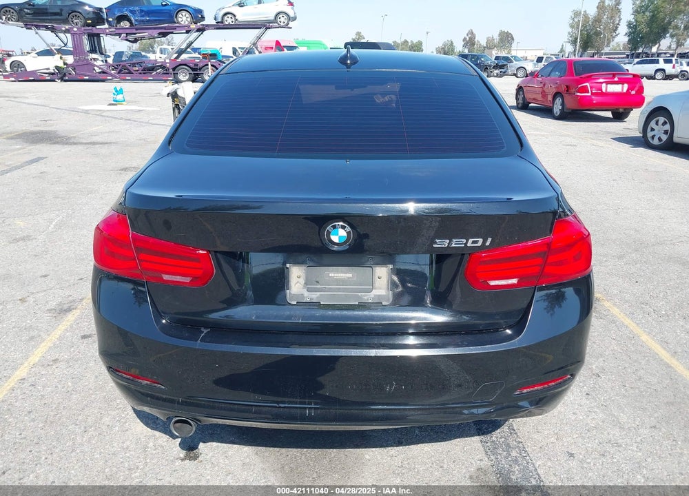 2016 BMW 320I VIN: WBA8A9C52GK618945