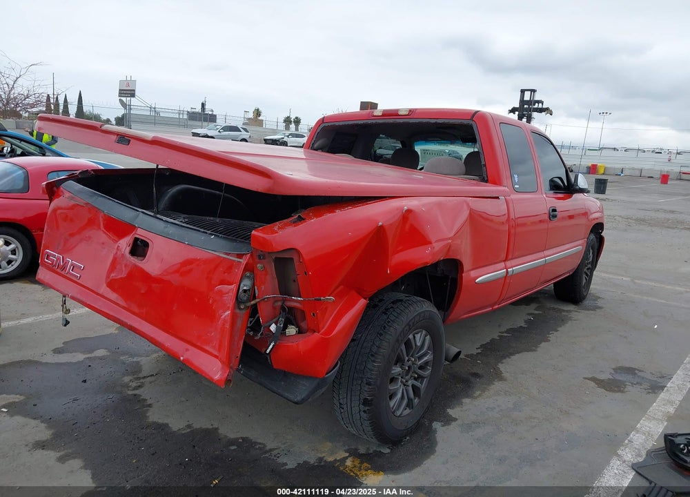 2000 GMC SIERRA 1500 SLE VIN: 1GTEC19T5YZ177442