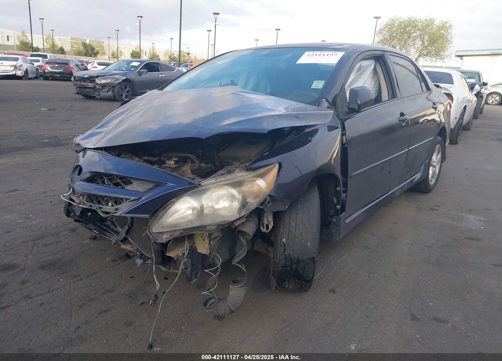 2011 TOYOTA COROLLA S VIN: 2T1BU4EE8BC718171
